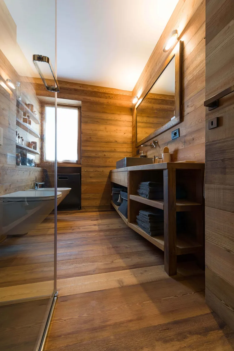 Realizzato per uno chalet a Champoluc